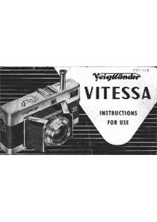 Voigtlander Vitessa manual. Camera Instructions.